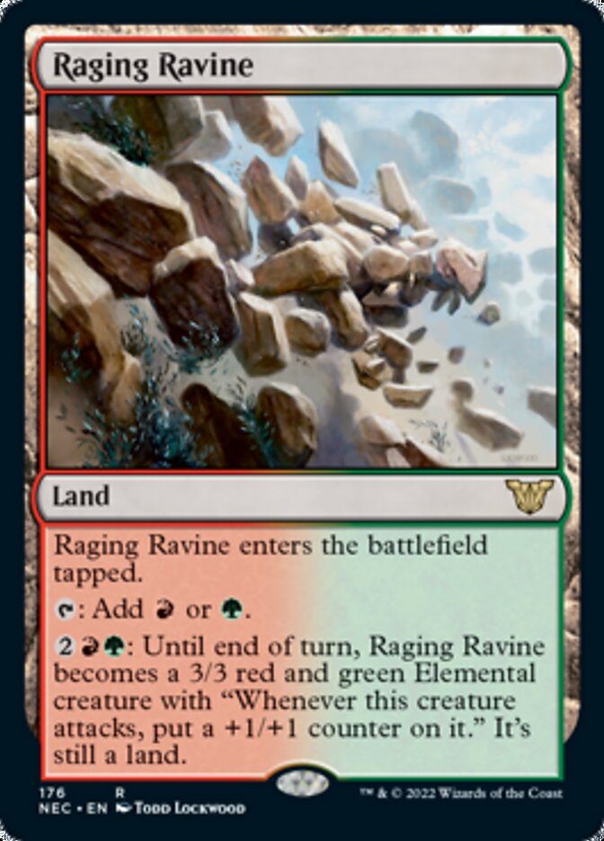 Raging Ravine [Kamigawa: Neon Dynasty Commander] | Gear Gaming Bentonville
