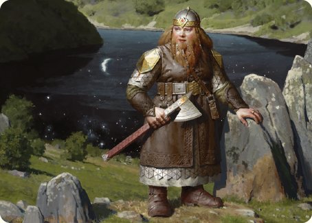 Mirrormere Guardian Art Card [The Lord of the Rings: Tales of Middle-earth Art Series] | Gear Gaming Bentonville