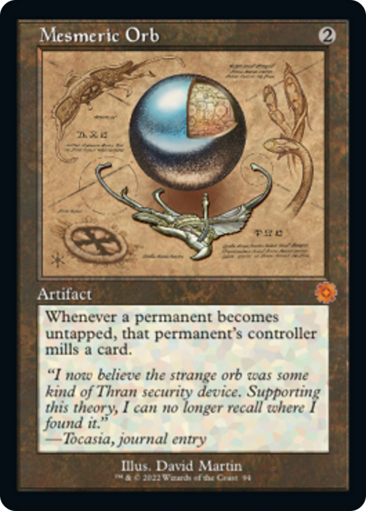 Mesmeric Orb (Retro Schematic) [The Brothers' War Retro Artifacts] | Gear Gaming Bentonville