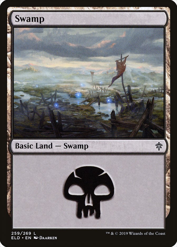 Swamp (259) [Throne of Eldraine] | Gear Gaming Bentonville