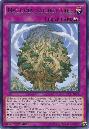 Naturia Sacred Tree [NECH-EN076] Rare | Gear Gaming Bentonville