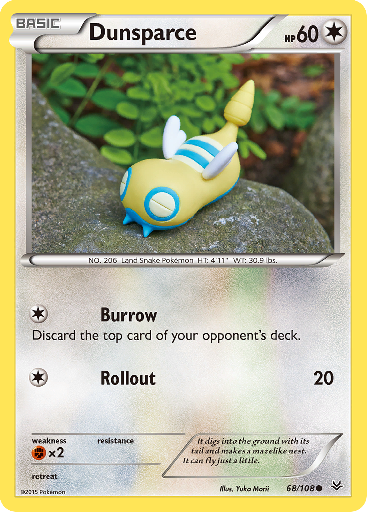 Dunsparce (68/108) [XY: Roaring Skies] | Gear Gaming Bentonville