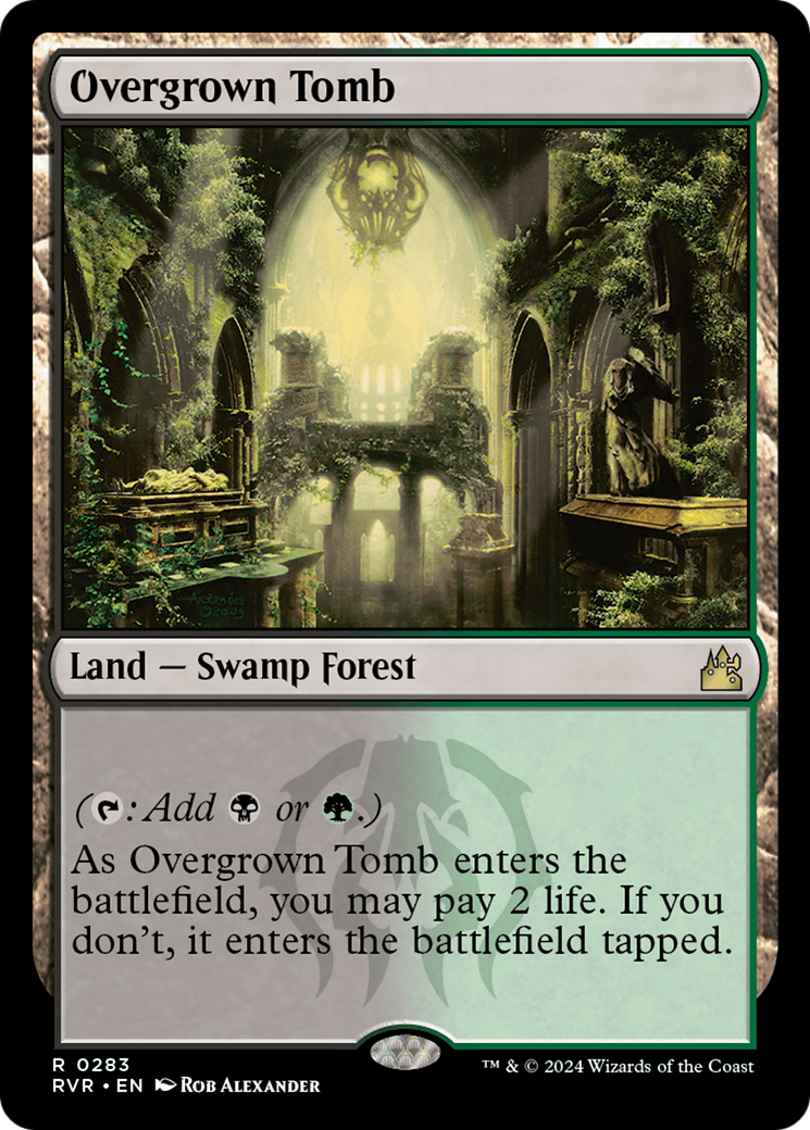 Overgrown Tomb [Ravnica Remastered] | Gear Gaming Bentonville