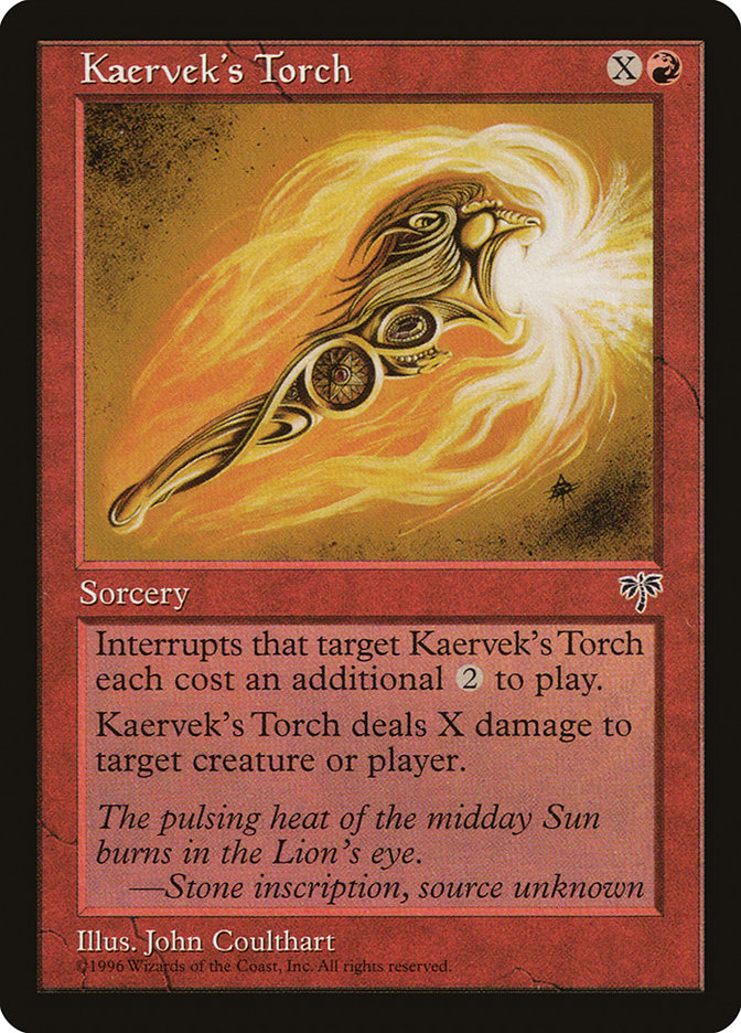 Kaervek's Torch [Mirage] | Gear Gaming Bentonville