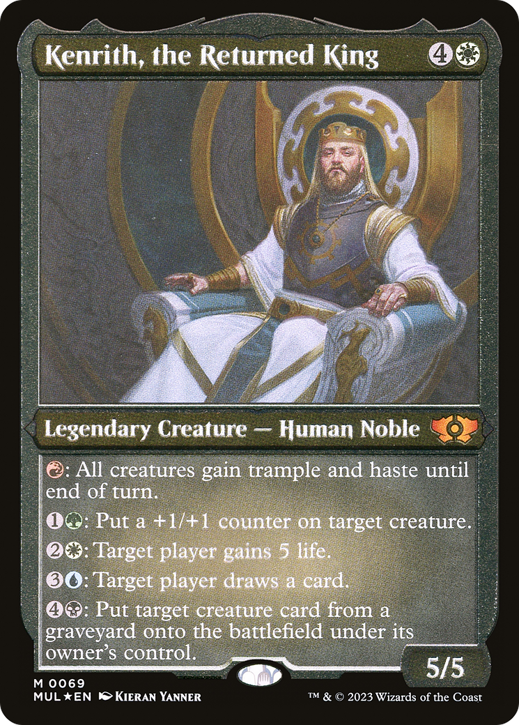 Kenrith, the Returned King (Foil Etched) [Multiverse Legends] | Gear Gaming Bentonville