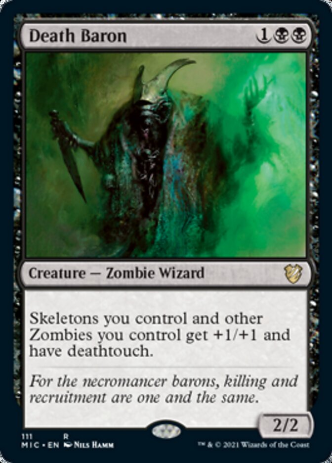 Death Baron [Innistrad: Midnight Hunt Commander] | Gear Gaming Bentonville