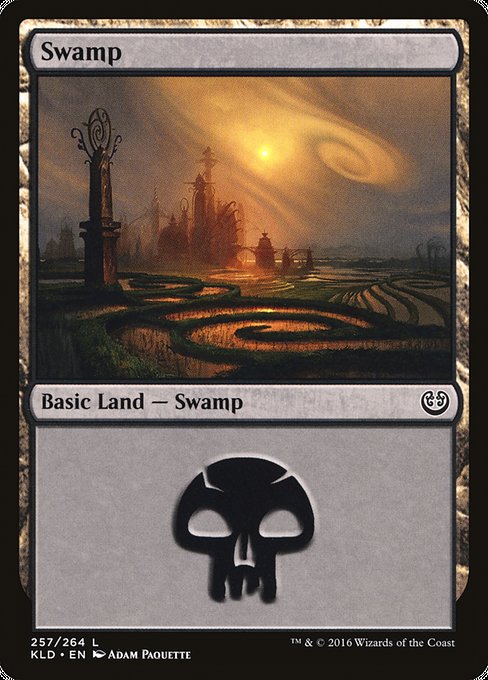 Swamp (257) [Kaladesh] | Gear Gaming Bentonville