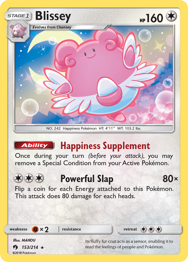 Blissey (153/214) [Sun & Moon: Lost Thunder] | Gear Gaming Bentonville