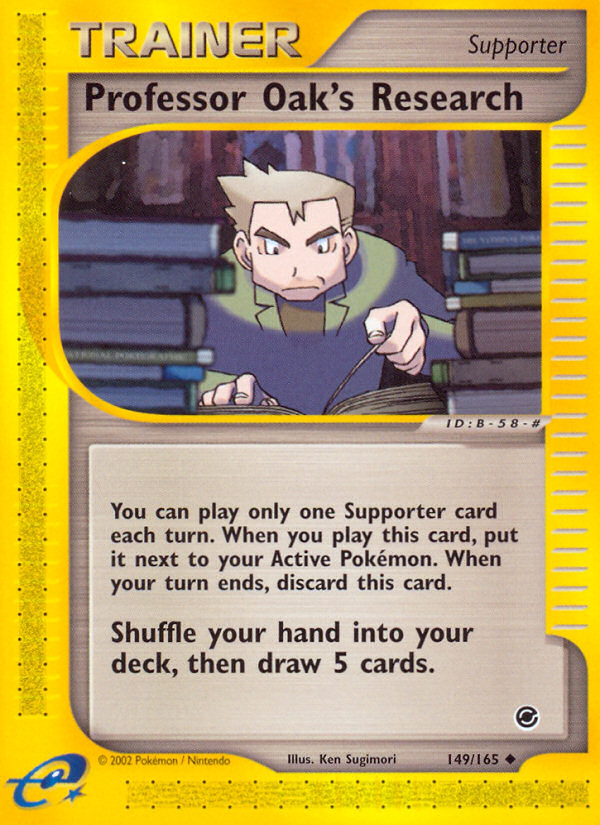 Professor Oak's Research (149/165) [Expedition: Base Set] | Gear Gaming Bentonville