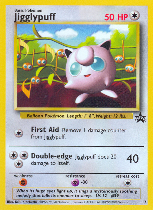 Jigglypuff (7) [Wizards of the Coast: Black Star Promos] | Gear Gaming Bentonville