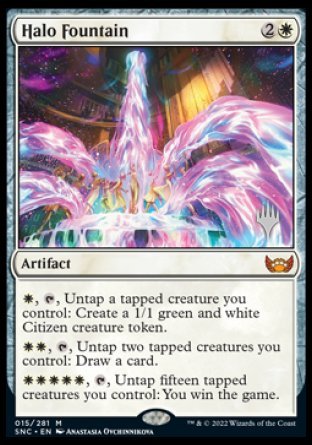 Halo Fountain (Promo Pack) [Streets of New Capenna Promos] | Gear Gaming Bentonville