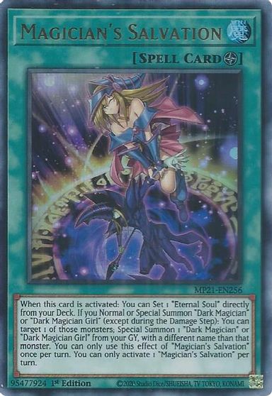 Magician's Salvation [MP21-EN256] Ultra Rare | Gear Gaming Bentonville