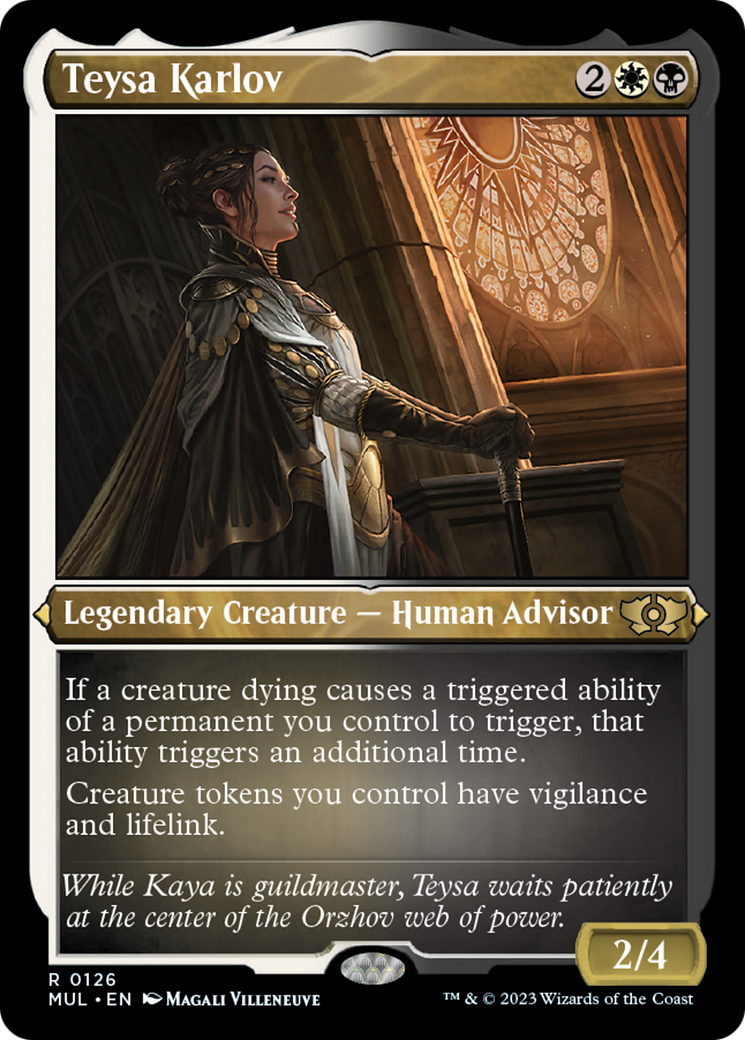 Teysa Karlov (Foil Etched) [Multiverse Legends] | Gear Gaming Bentonville