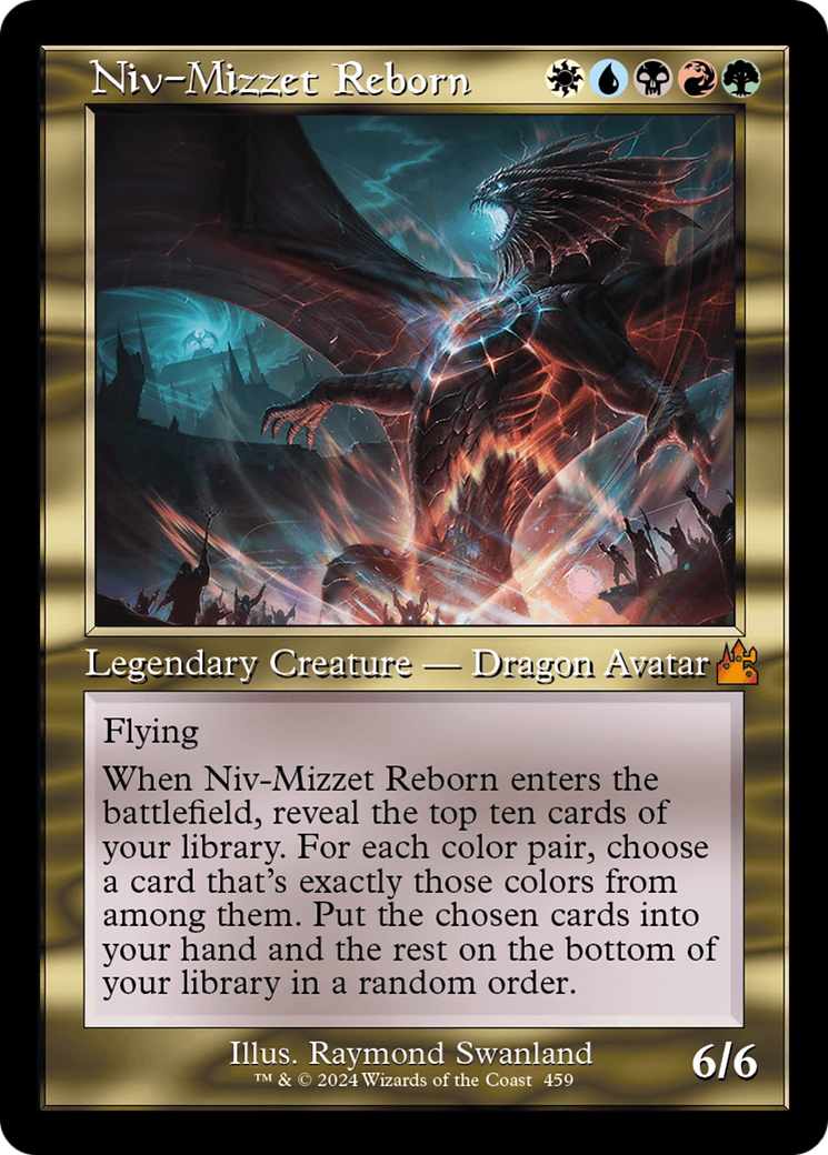 Niv-Mizzet Reborn (Retro Frame) [Ravnica Remastered] | Gear Gaming Bentonville