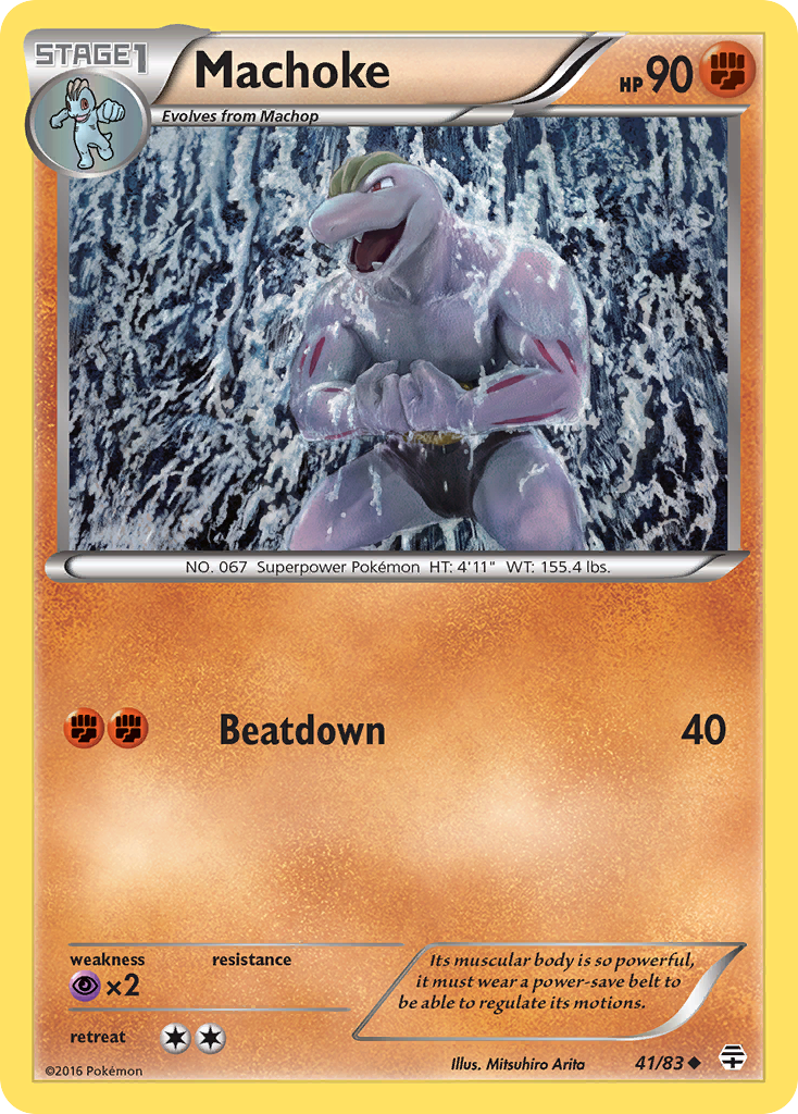 Machoke (41/83) [XY: Generations] | Gear Gaming Bentonville