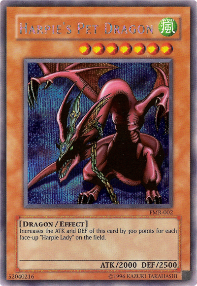 Harpie's Pet Dragon (Forbidden Memories) [FMR-002] Prismatic Secret Rare | Gear Gaming Bentonville