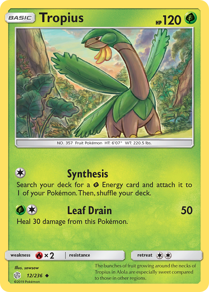 Tropius (12/236) [Sun & Moon: Cosmic Eclipse] | Gear Gaming Bentonville