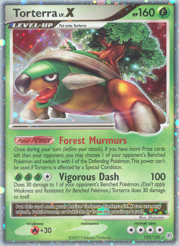 Torterra LV.X (122/130) [Diamond & Pearl: Base Set] | Gear Gaming Bentonville