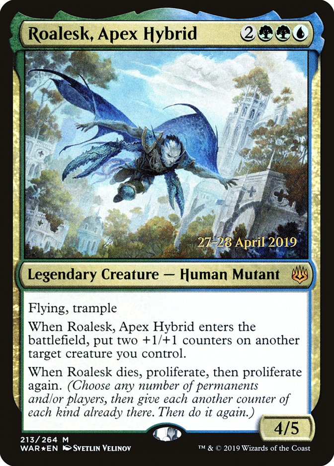 Roalesk, Apex Hybrid  [War of the Spark Prerelease Promos] | Gear Gaming Bentonville