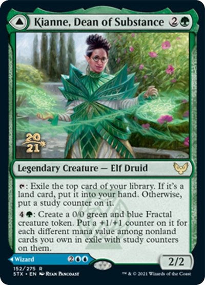 Kianne, Dean of Substance // Imbraham, Dean of Theory [Strixhaven: School of Mages Prerelease Promos] | Gear Gaming Bentonville