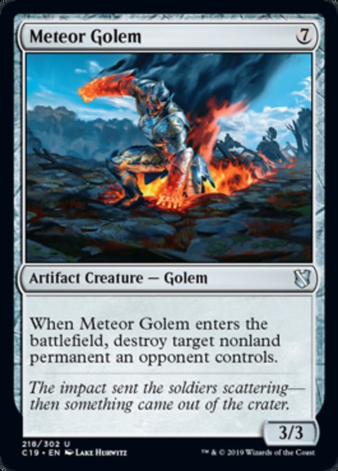 Meteor Golem [Commander 2019] | Gear Gaming Bentonville