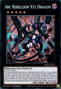 Arc Rebellion Xyz Dragon [PHRA-EN041] Secret Rare | Gear Gaming Bentonville