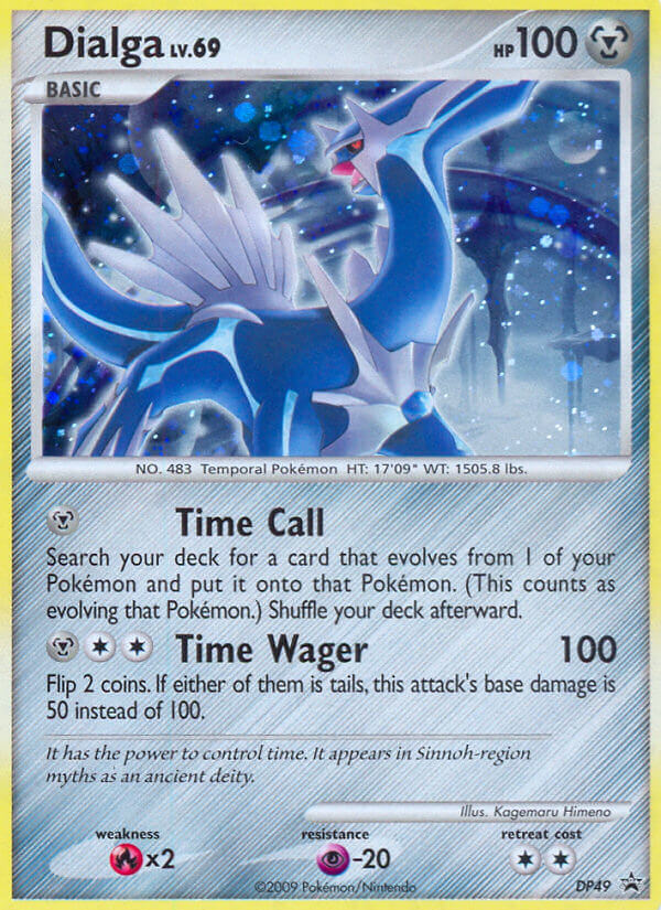 Dialga LV.69 (DP49) [Diamond & Pearl: Black Star Promos] | Gear Gaming Bentonville