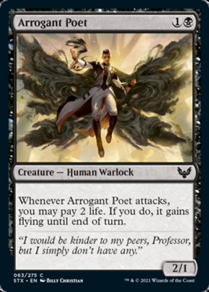 Arrogant Poet [Strixhaven: School of Mages] | Gear Gaming Bentonville