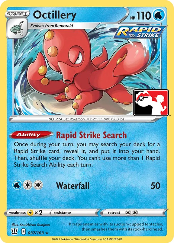 Octillery (037/163) [Prize Pack Series One] | Gear Gaming Bentonville