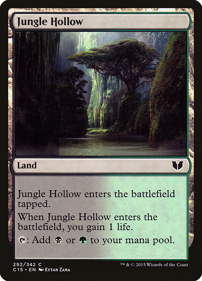 Jungle Hollow [Commander 2015] | Gear Gaming Bentonville