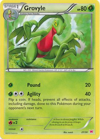 Grovyle (27/30) [XY: Trainer Kit 2 - Latias] | Gear Gaming Bentonville