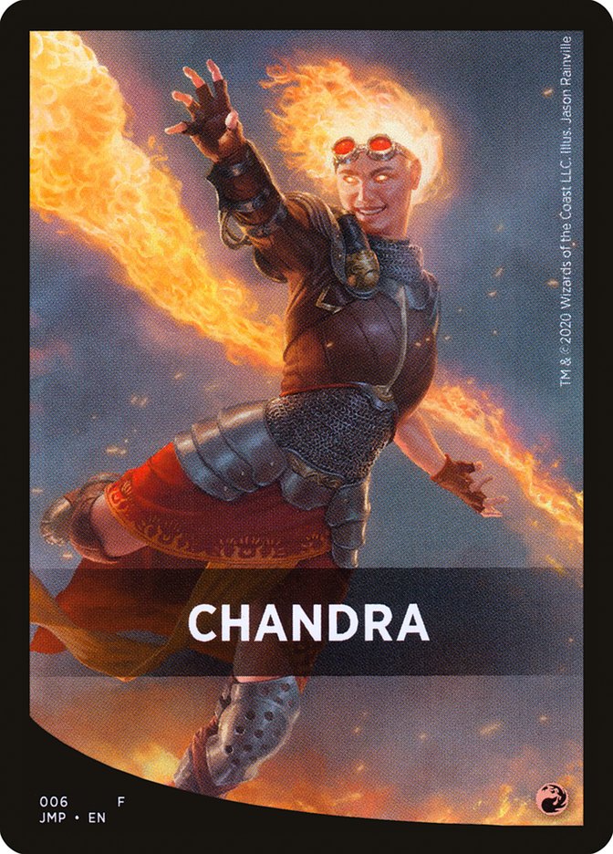 Chandra Theme Card [Jumpstart Front Cards] | Gear Gaming Bentonville