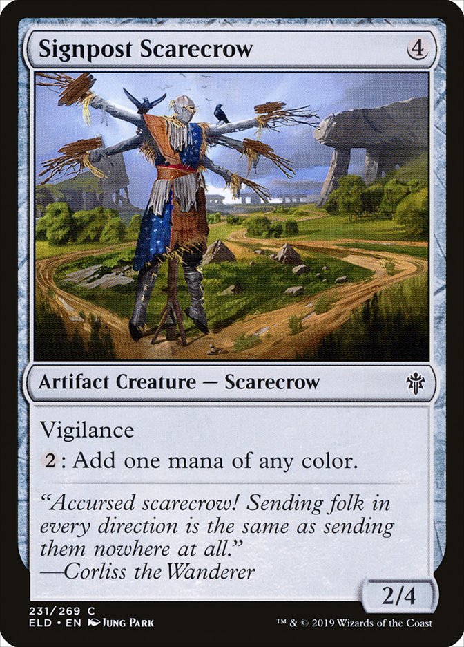 Signpost Scarecrow [Throne of Eldraine] | Gear Gaming Bentonville