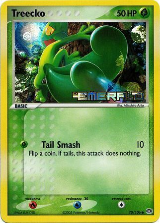 Treecko (70/106) (Stamped) [EX: Emerald] | Gear Gaming Bentonville