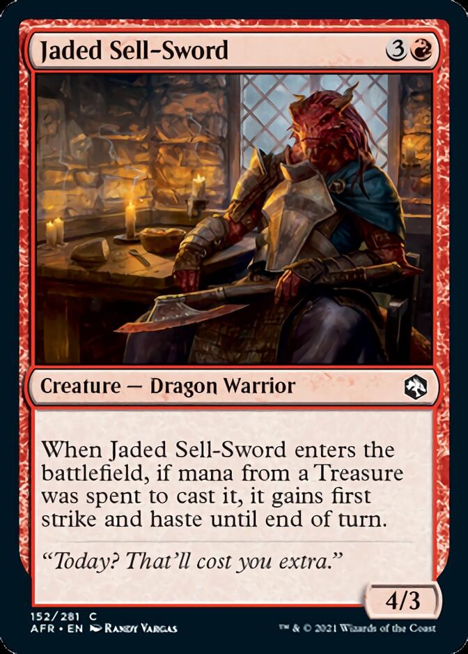 Jaded Sell-Sword [Dungeons & Dragons: Adventures in the Forgotten Realms] | Gear Gaming Bentonville