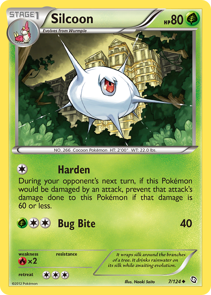 Silcoon (7/124) [Black & White: Dragons Exalted] | Gear Gaming Bentonville