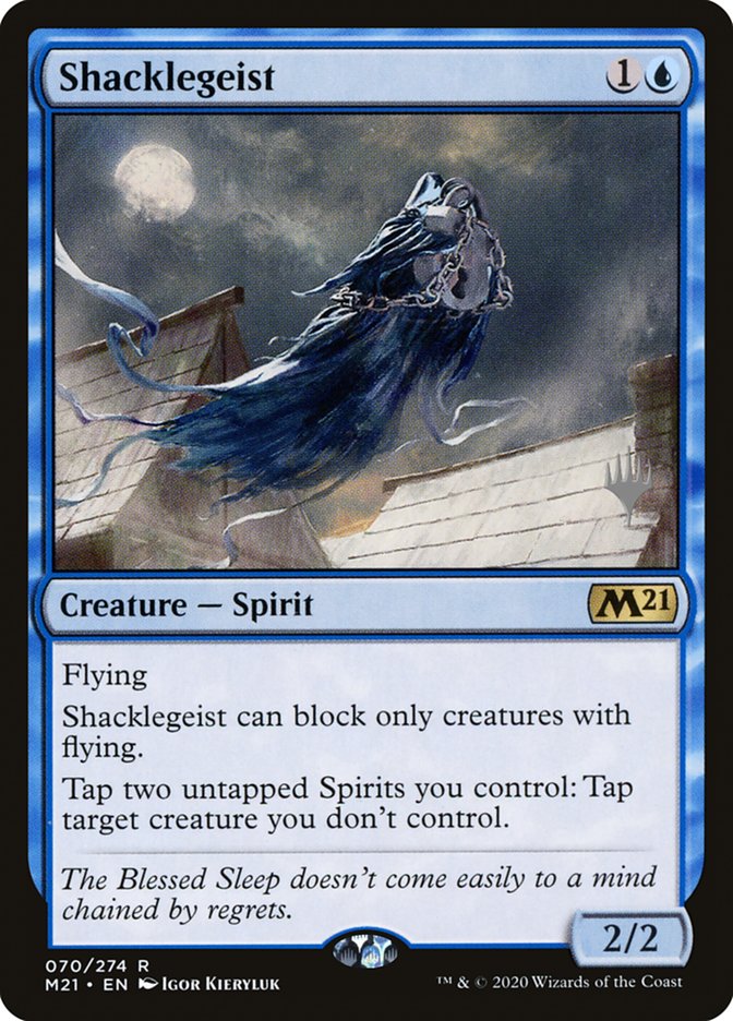 Shacklegeist (Promo Pack) [Core Set 2021 Promos] | Gear Gaming Bentonville