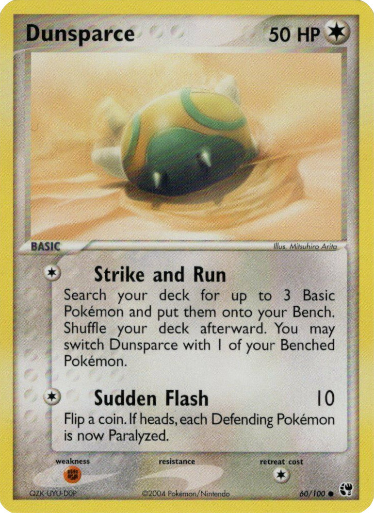 Dunsparce (60/100) [EX: Battle Stadium] | Gear Gaming Bentonville