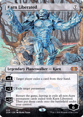 Karn Liberated (Borderless) [Double Masters] | Gear Gaming Bentonville