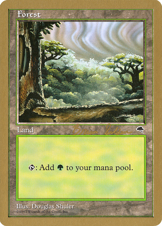 Forest (bs349) (Brian Selden) [World Championship Decks 1998] | Gear Gaming Bentonville