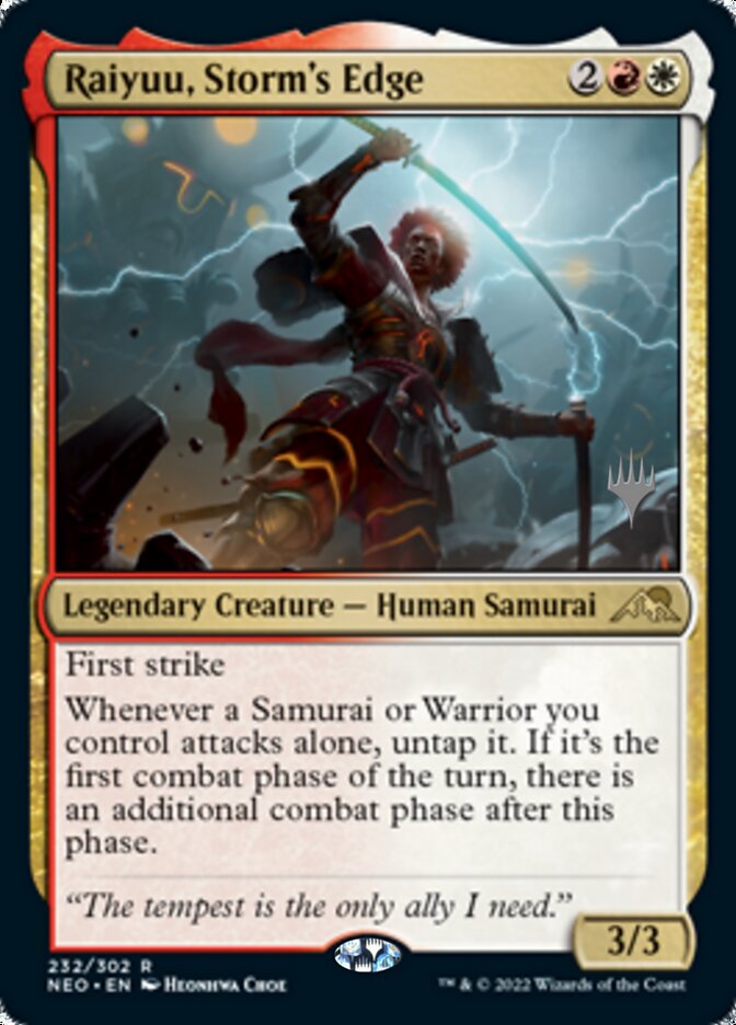 Raiyuu, Storm's Edge (Promo Pack) [Kamigawa: Neon Dynasty Promos] | Gear Gaming Bentonville