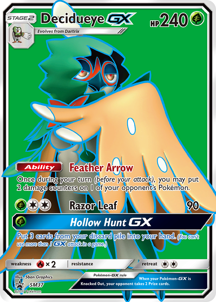 Decidueye GX (SM37) [Sun & Moon: Black Star Promos] | Gear Gaming Bentonville