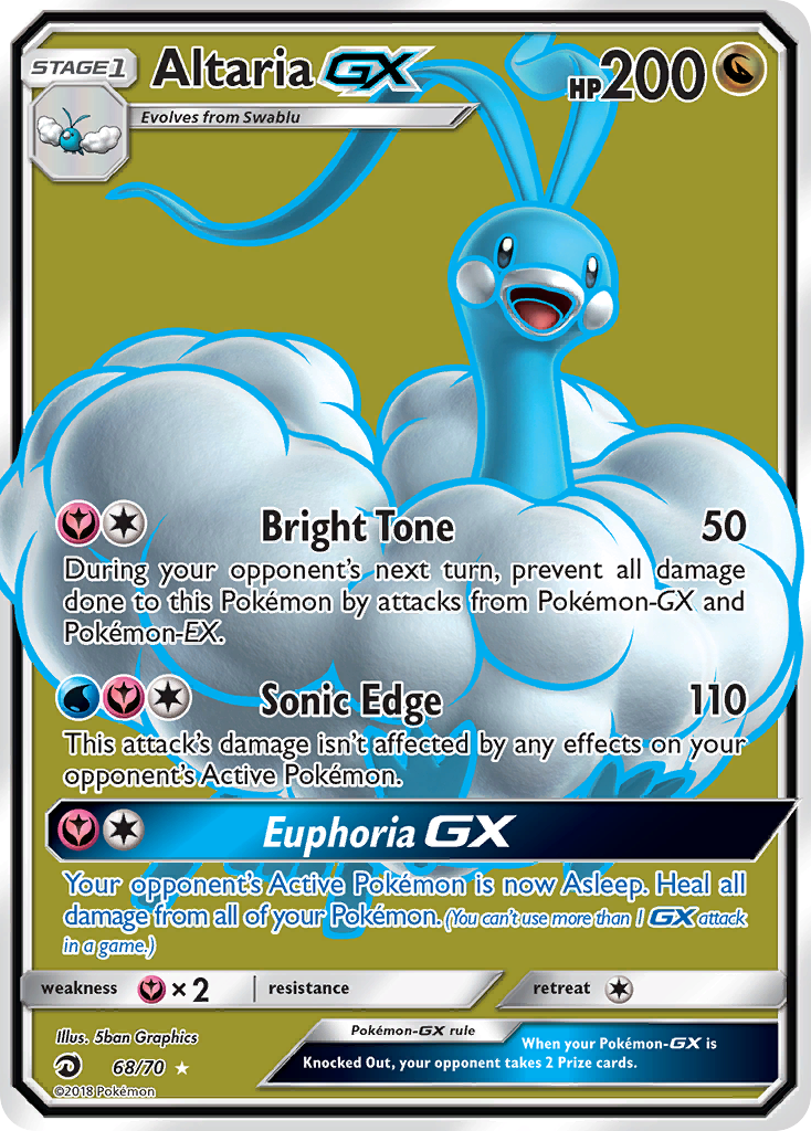 Altaria GX (68/70) [Sun & Moon: Dragon Majesty] | Gear Gaming Bentonville