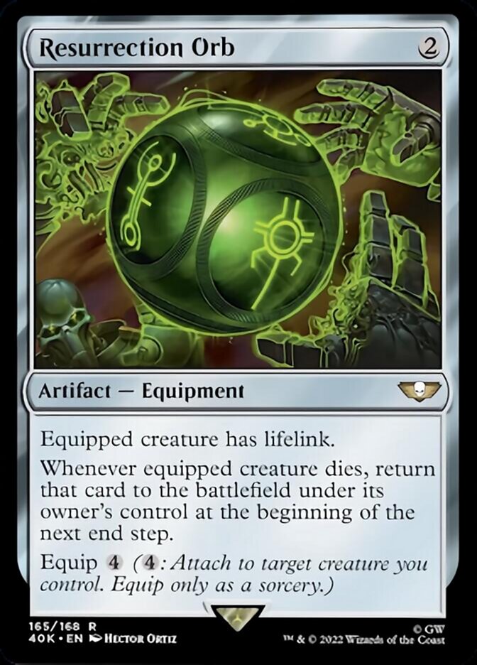 Resurrection Orb (Surge Foil) [Universes Beyond: Warhammer 40,000] | Gear Gaming Bentonville