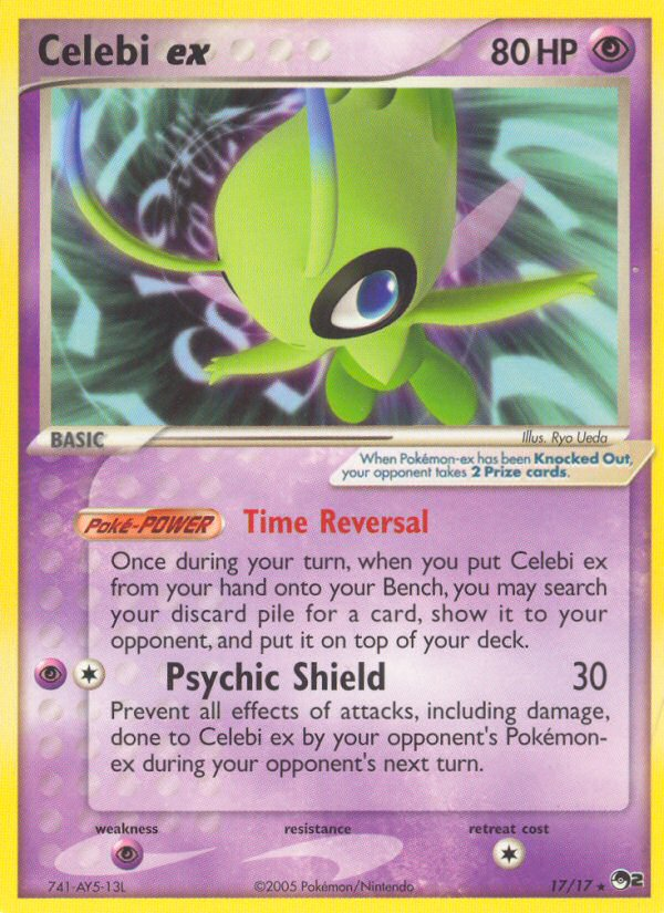 Celebi ex (17/17) [POP Series 2] | Gear Gaming Bentonville