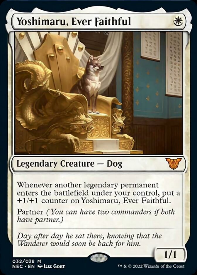 Yoshimaru, Ever Faithful [Kamigawa: Neon Dynasty Commander] | Gear Gaming Bentonville