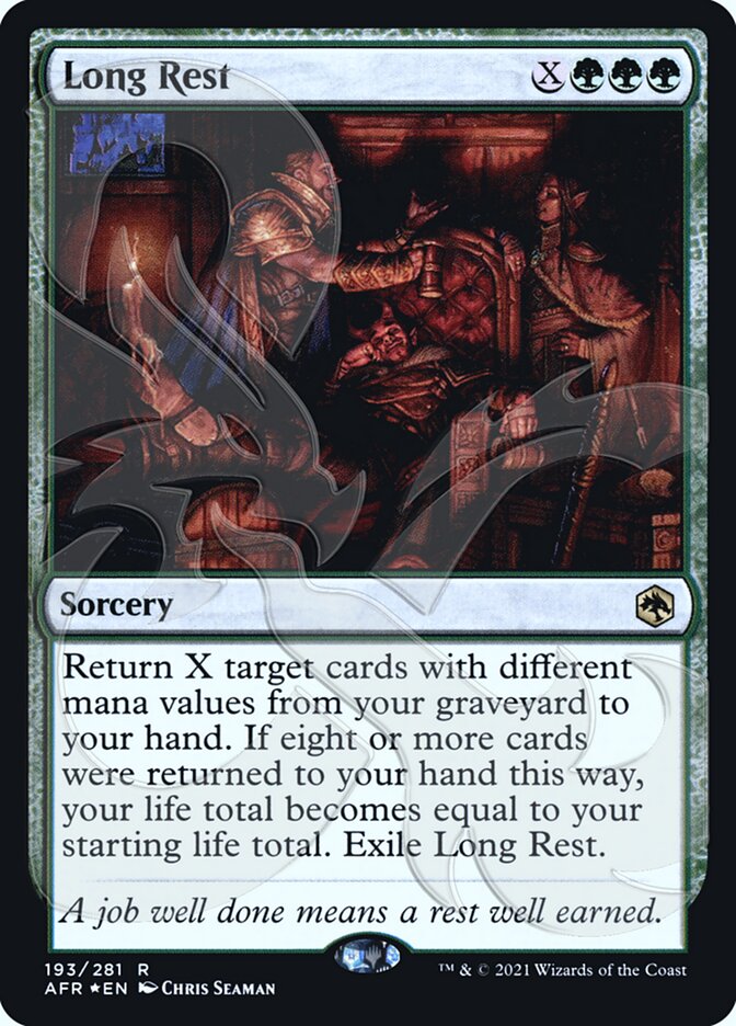 Long Rest (Ampersand Promo) [Dungeons & Dragons: Adventures in the Forgotten Realms Promos] | Gear Gaming Bentonville