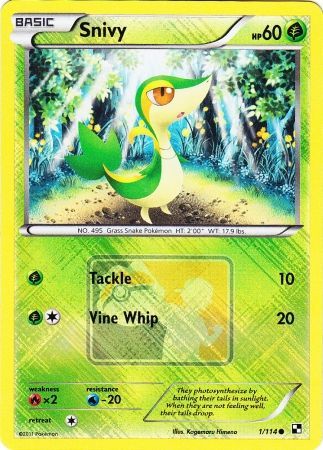 Snivy (1/114) (League Promo) [Black & White: Base Set] | Gear Gaming Bentonville