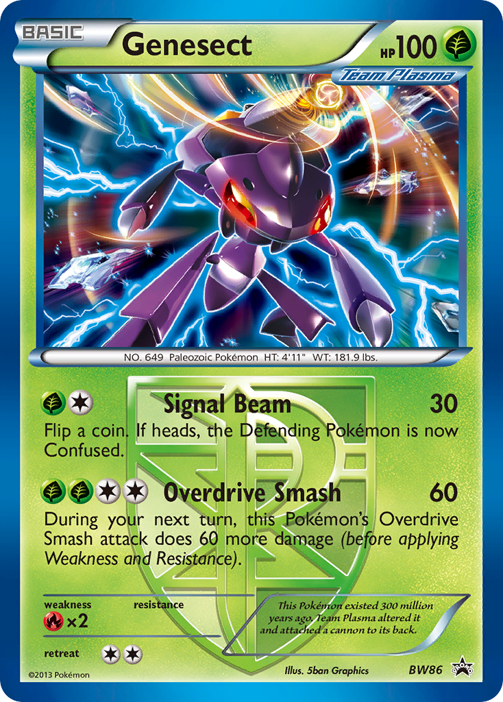 Genesect (BW86) (Team Plasma) [Black & White: Black Star Promos] | Gear Gaming Bentonville