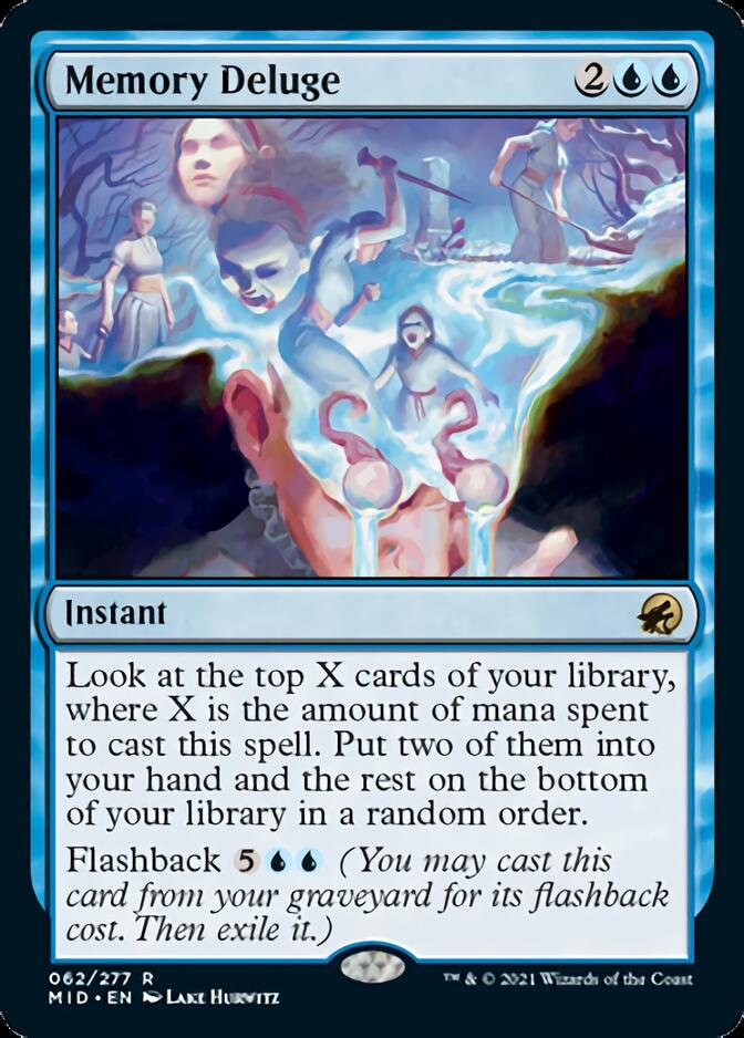 Memory Deluge [Innistrad: Midnight Hunt] | Gear Gaming Bentonville